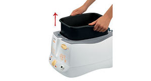 Entretien facile avec une friteuse à cuve amovible